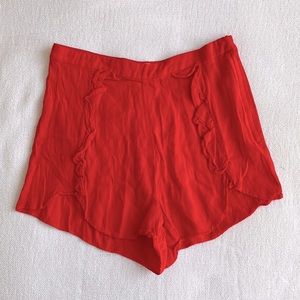 H&M‎ red shorts